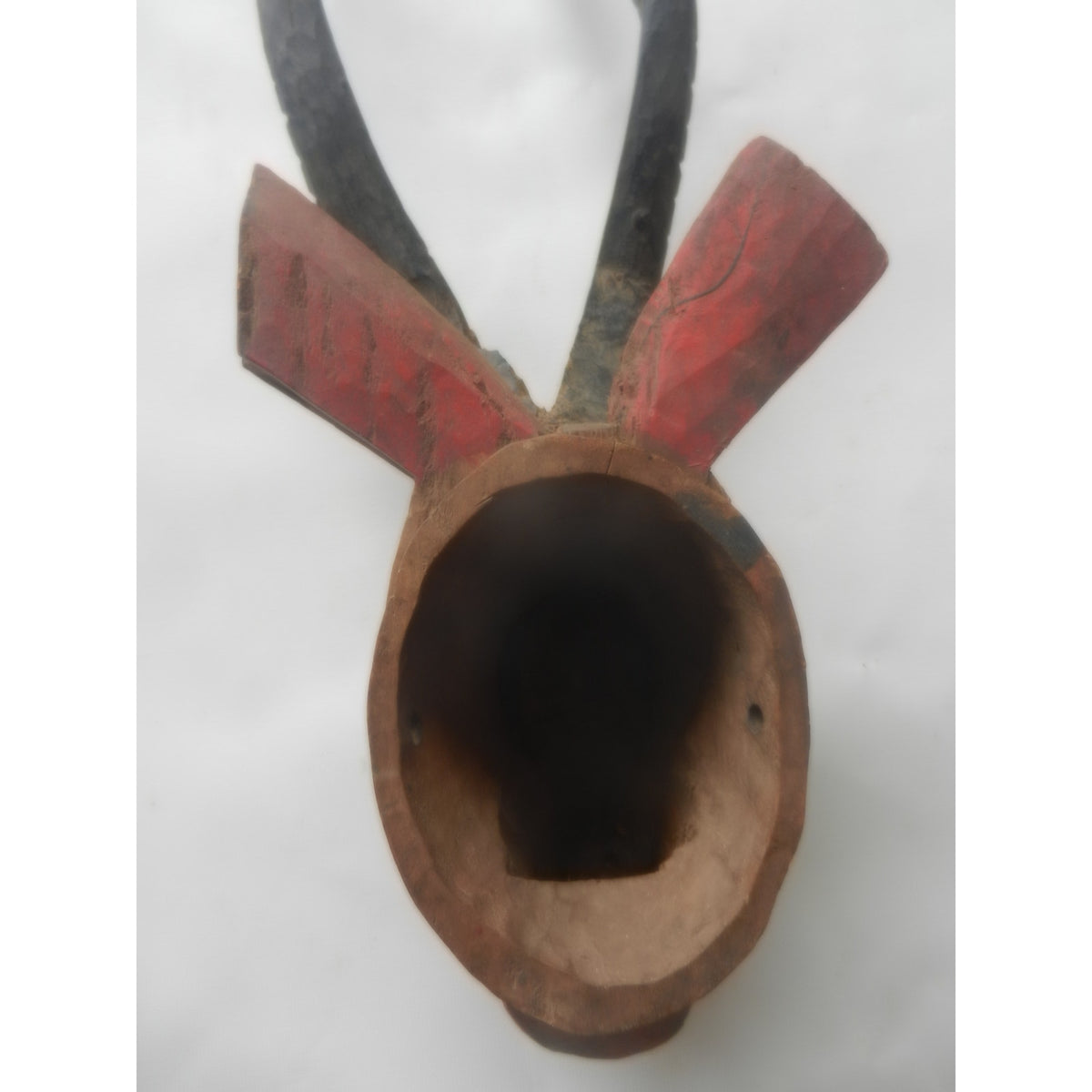 Bobo (Bwa) Antelope Mask – Burkina Faso, Painted Carved Wood, 45 Cm