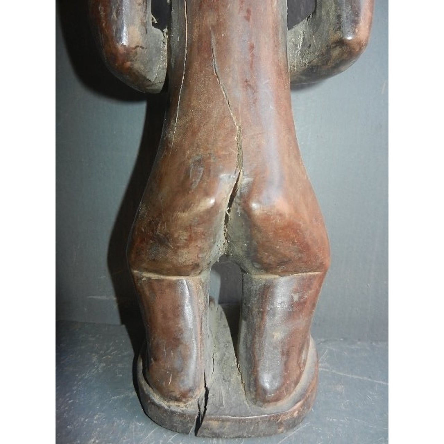 Authentic Bembe Maternity Statue | African Tribal Art | DR Congo | 34 cm Tall