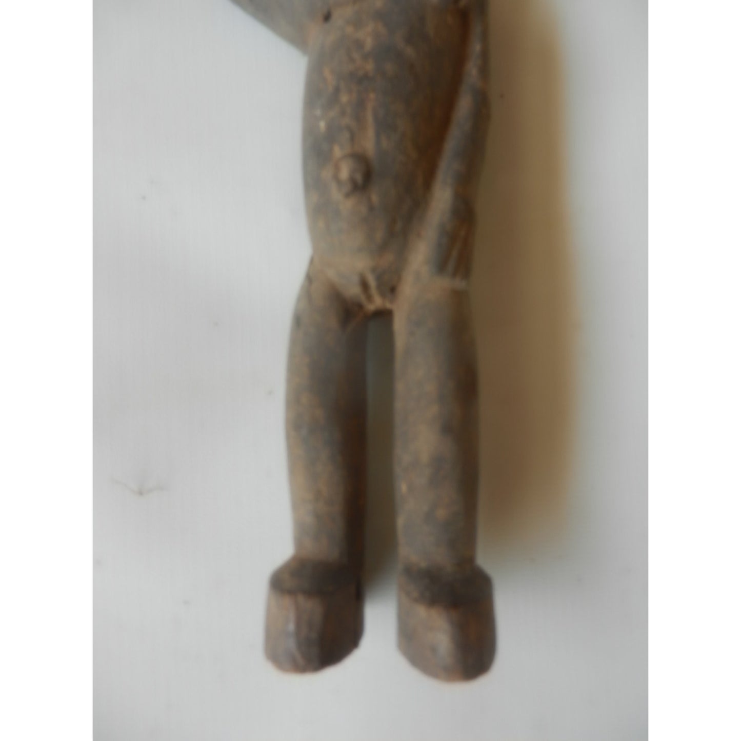 Lobi Bateba Shrine Figure with Raised Arm – Burkina Faso