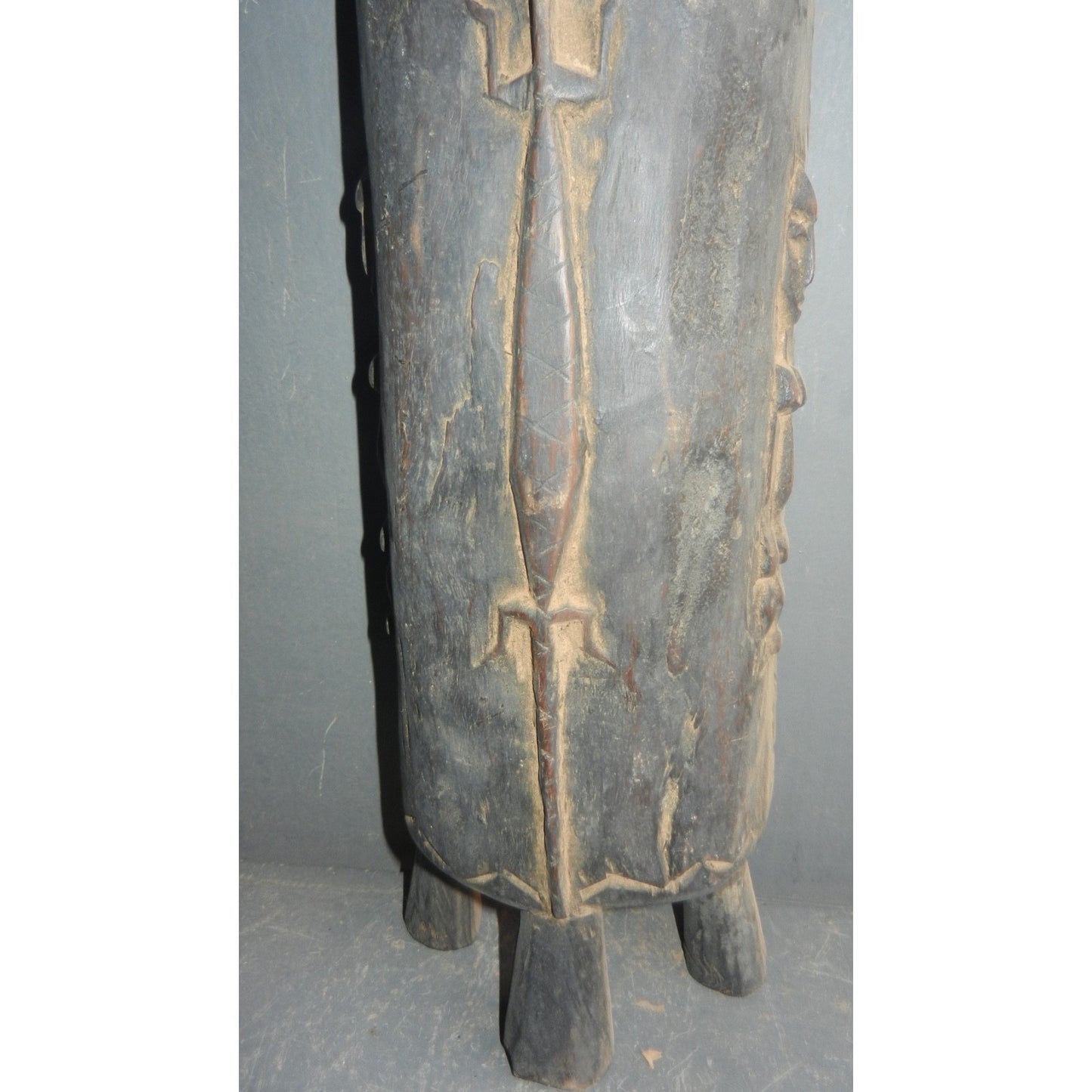 Dogon Tribal Chest - Mali - African Tribal Art - 42x15 cm