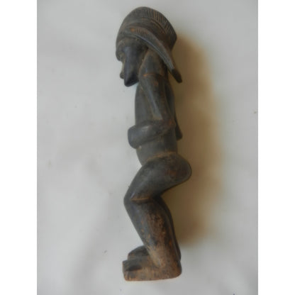 Senufo Carved Wooden Crown Figure (Côte d'Ivoire)