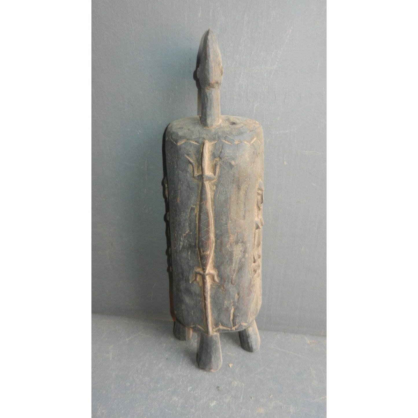 Dogon Tribal Chest - Mali - African Tribal Art - 42x15 cm