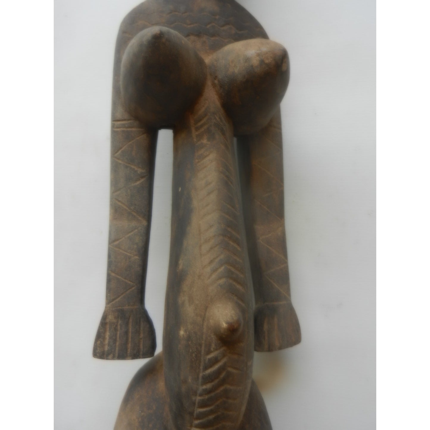 Bamana (Bambara) Standing Female Figure — Mali african art