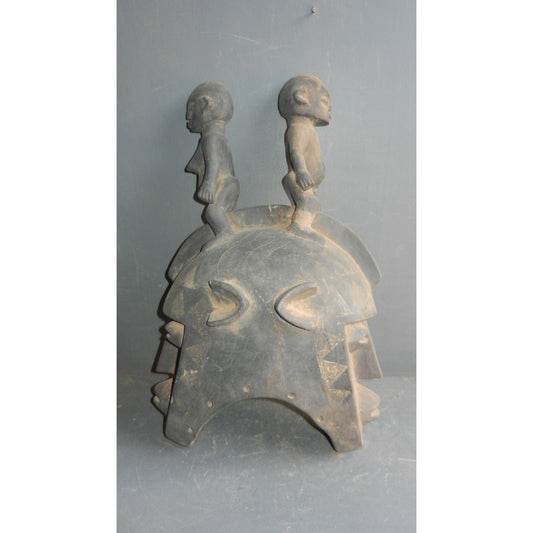 Bobo Fing Ceremonial Helmet Mask – Authentic Tribal Art – Burkina Faso