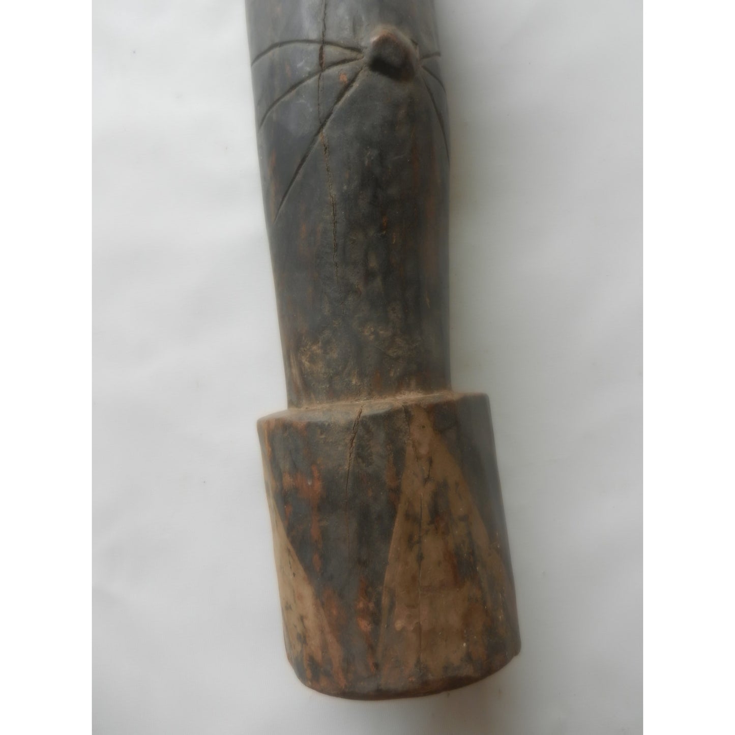 Tall Mossi Biiga Figure – Burkina Faso, Carved Wood (94 Cm)