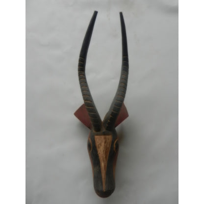 Bobo (Bwa) Antelope Mask – Burkina Faso, Painted Carved Wood, 45 Cm