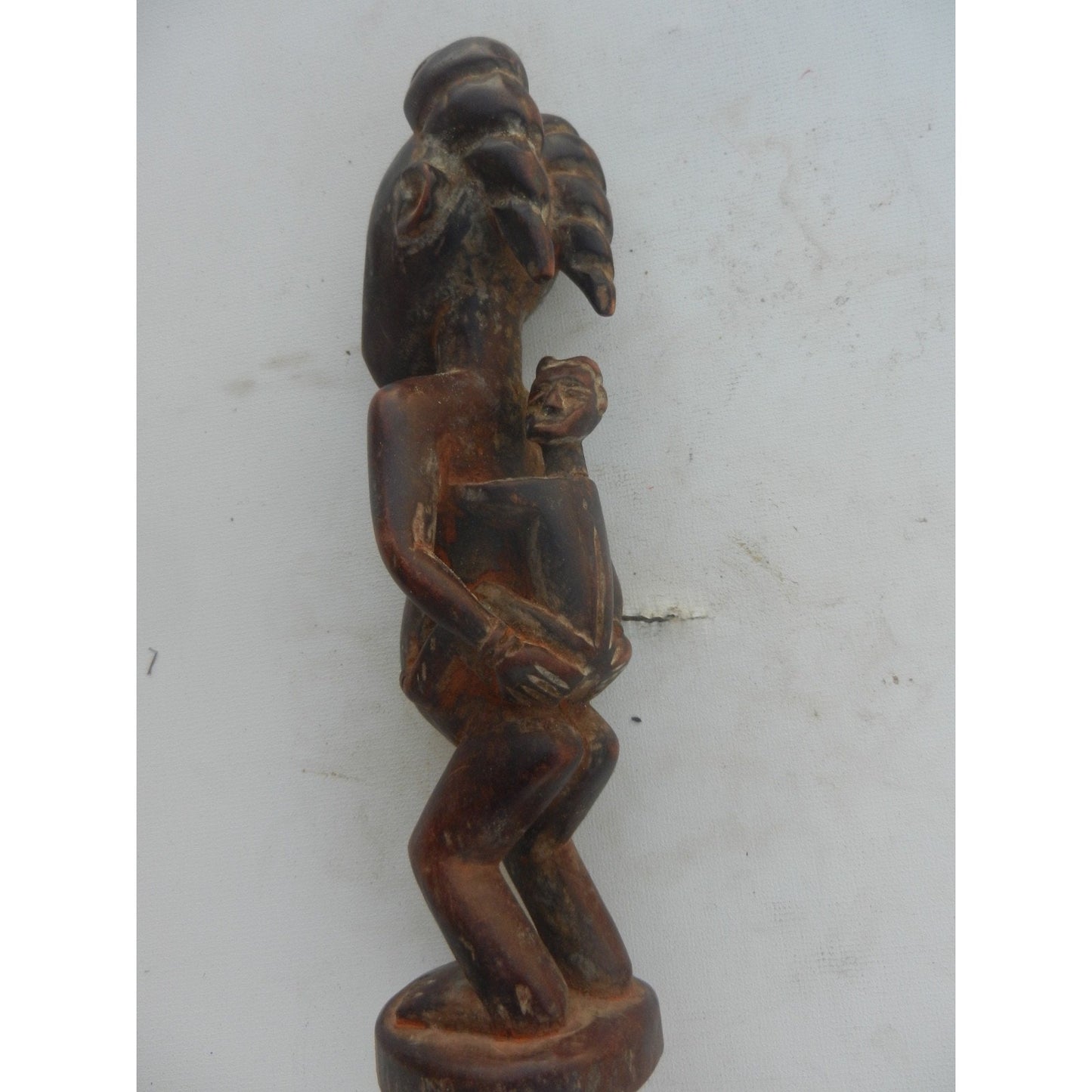 Punu Maternity Figure from Gabon African tribal statue
