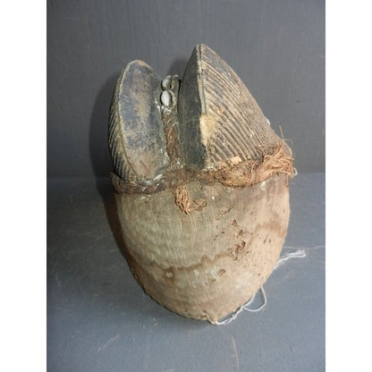 Punu Original Mukuyi Ancestor Mask - African Tribal Art, Gabon