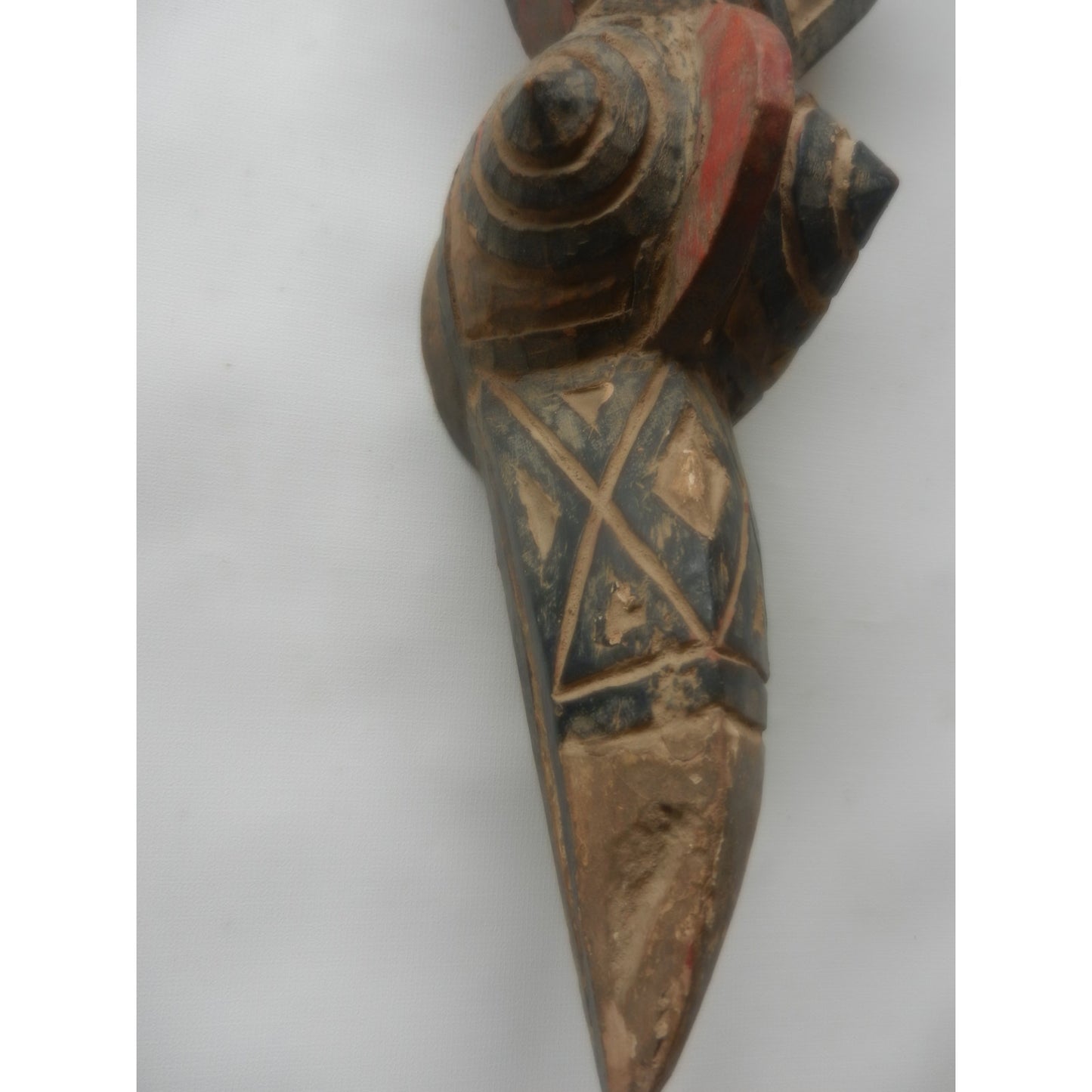 Nuna (Gurunsi) Polychrome Mask – Burkina Faso, Carved Wood
