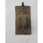 Cast Bronze Pectoral Pendant With Ram'S Heads — West Africa Tribal Art