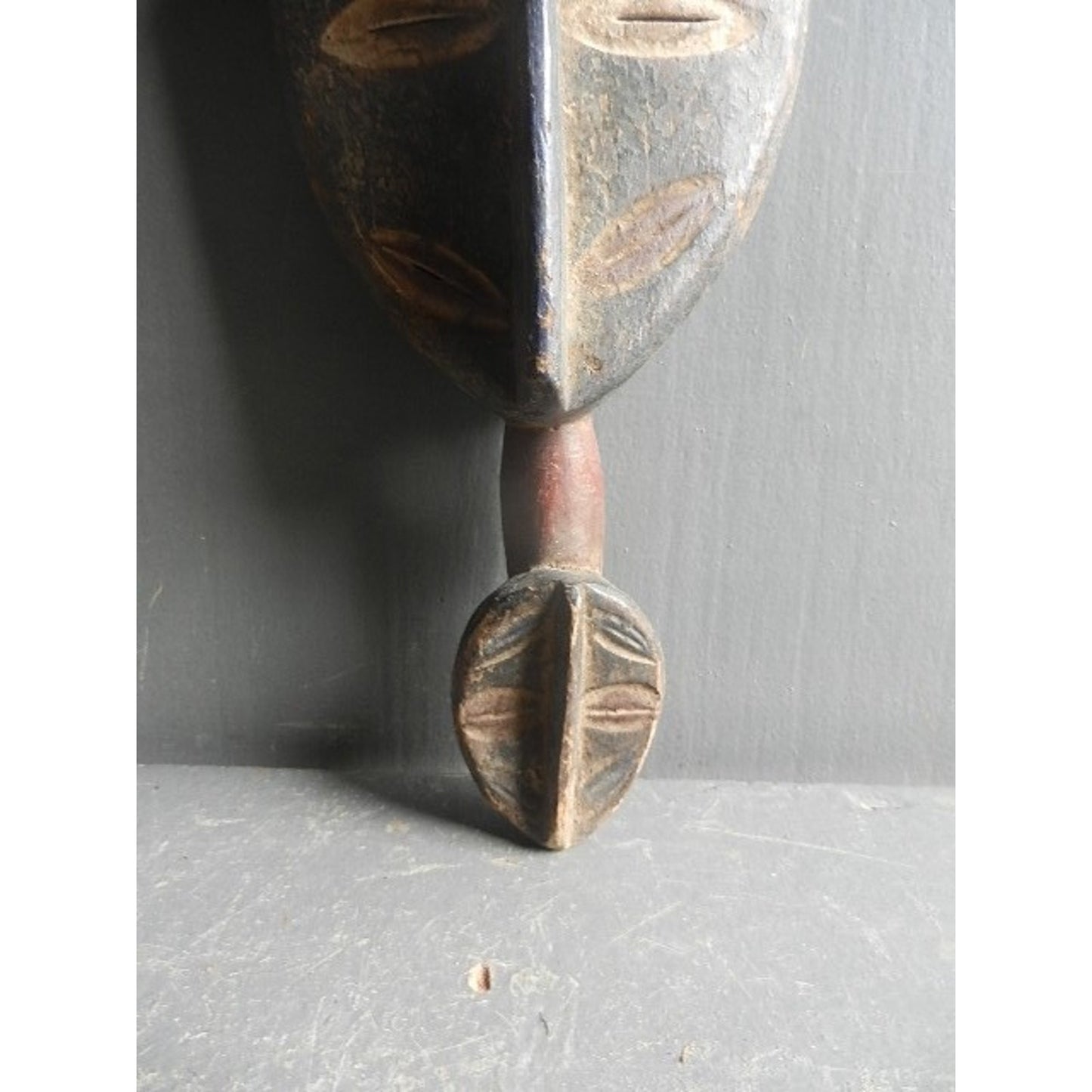 Lele Ceremonial Mask – African Tribal Art, DR Congo