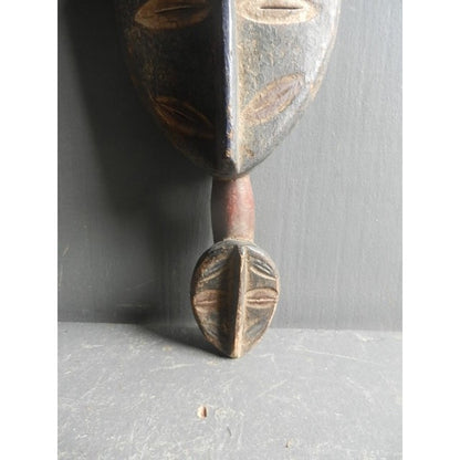 Lele Ceremonial Mask – African Tribal Art, DR Congo