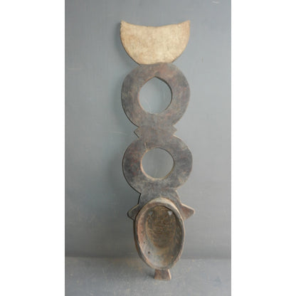 Bobo Fing Plank Ceremonial Mask - Original African Tribal Art from Burkina Faso