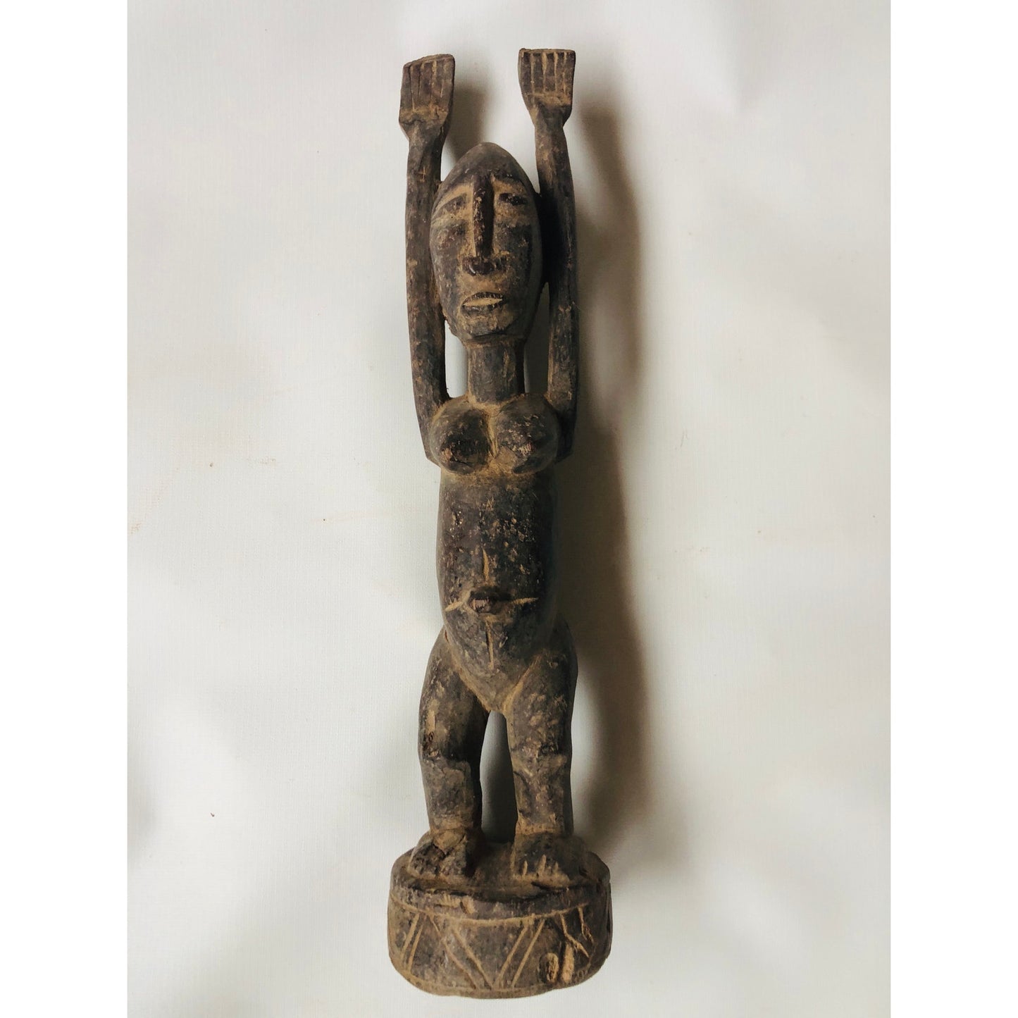Vintage Dogon Raised-Arm Supplicant Figure (Mali)