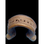 Ife-Style Cast Bronze Bracelet – Nigeria, Perforated Cuff