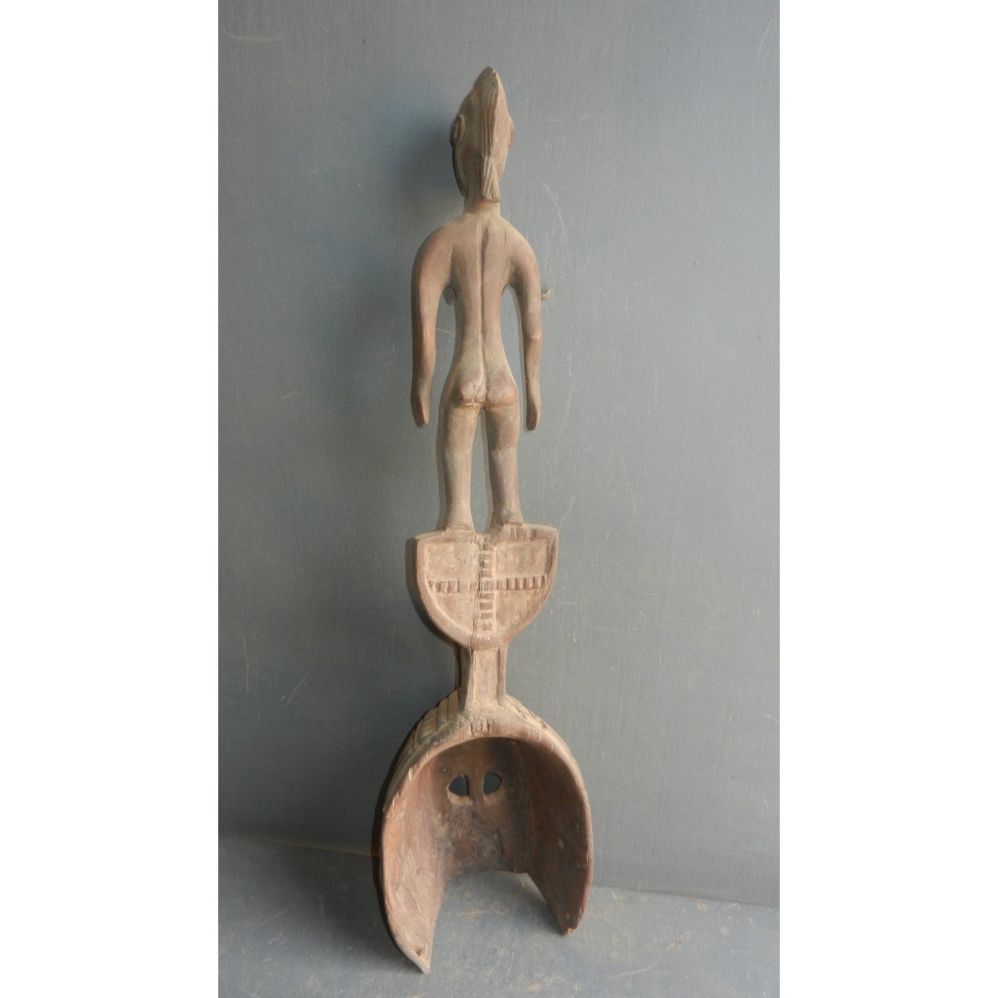 Authentic Mossi Yatenga Supporter Mask - Burkina Faso - 65cm Totemic Art