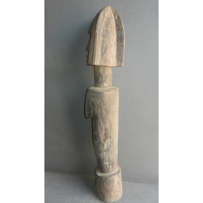 Giant Mossi Biiga Doll | Hand-Carved Wooden Tribal Art | Burkina Faso | 92 cm