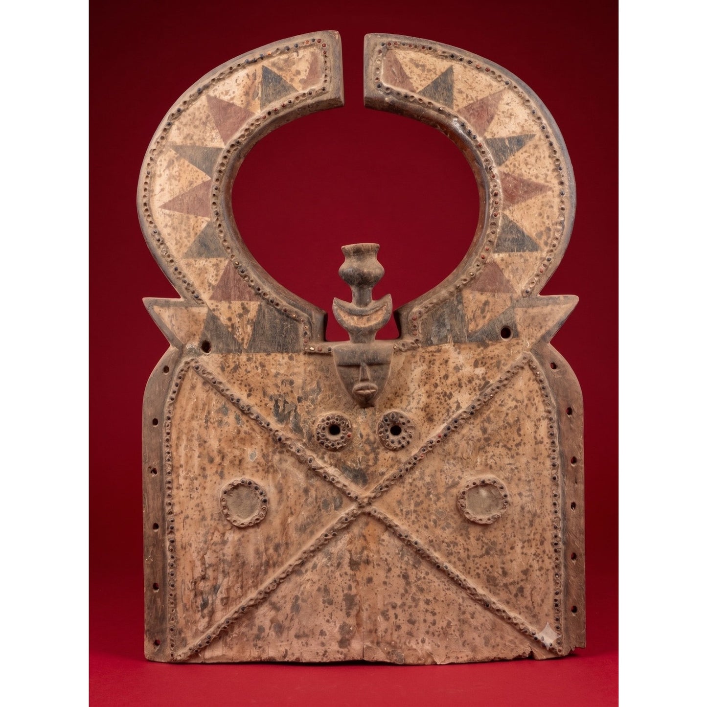 Toussian Original Burkina Faso tribal Mask