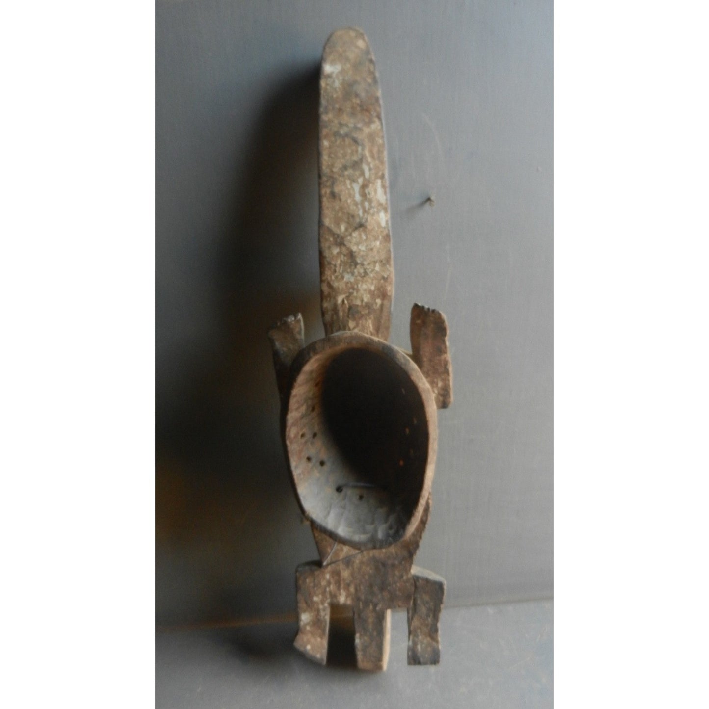 Bobo Fing Crocodile Mask - Authentic African Tribal Art from Burkina Faso