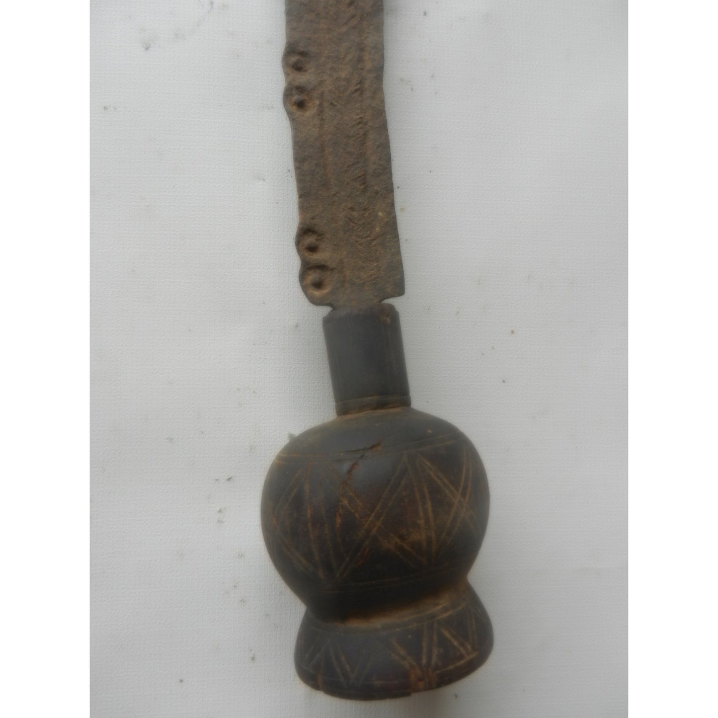Ancient Akan-Style Ceremonial Sword (Afena) — Ghana / Côte D'Ivoire