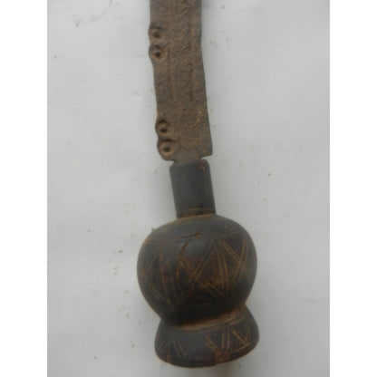 Ancient Akan-Style Ceremonial Sword (Afena) — Ghana / Côte D'Ivoire