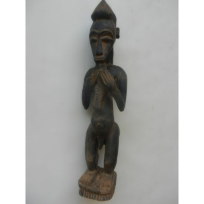 Baule Blolo Bian Standing Figure — Ivory Coast - African tribal art