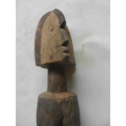 Tall Mossi Biiga Figure – Burkina Faso, Carved Wood (94 Cm)