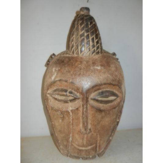 Vintage Attié Spirit Mask – 58cm (Côte d'Ivoire)