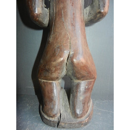 Authentic Bembe Maternity Statue | African Tribal Art | DR Congo | 34 cm Tall