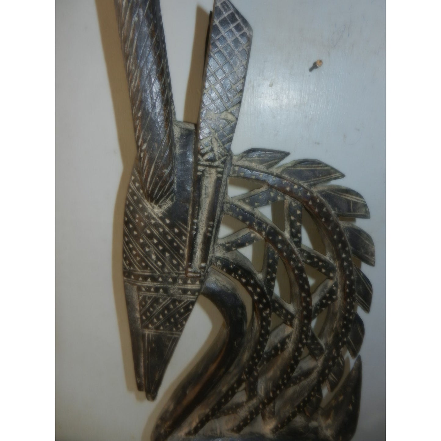 Magnificent old Chiwara Bamana Male Mask - Mali