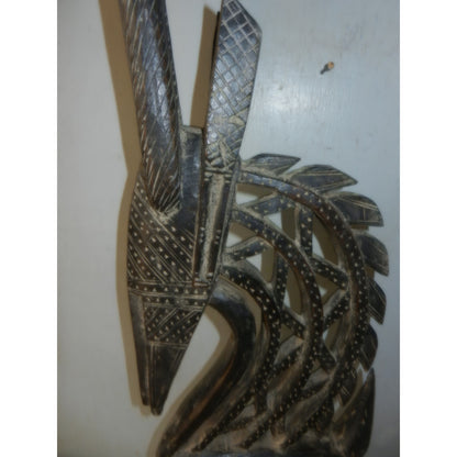 Magnificent old Chiwara Bamana Male Mask - Mali