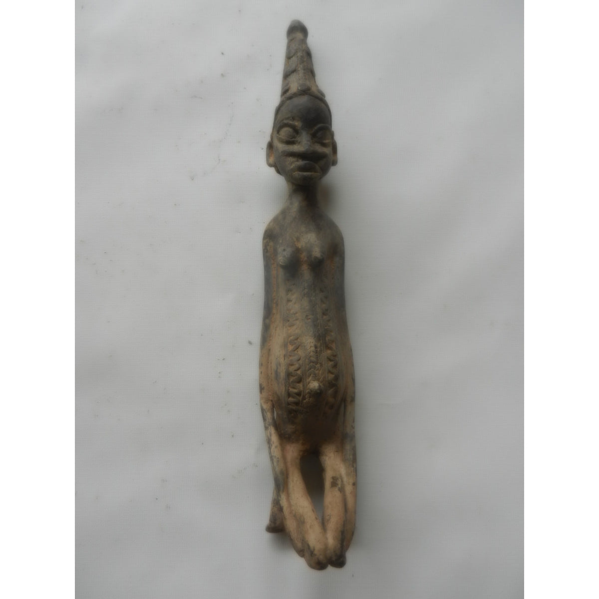 Lobi Bronze Figure – Burkina Faso/Ghana, Lost-Wax Cast, 33 Cm