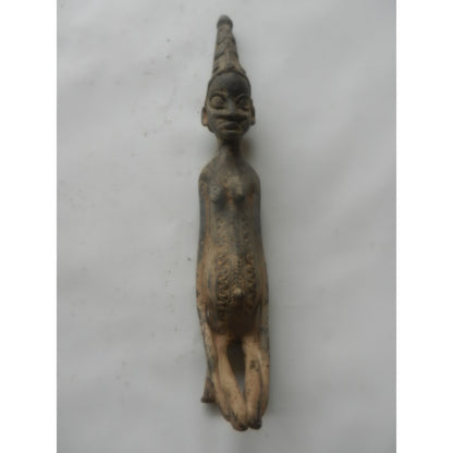 Lobi Bronze Figure – Burkina Faso/Ghana, Lost-Wax Cast, 33 Cm
