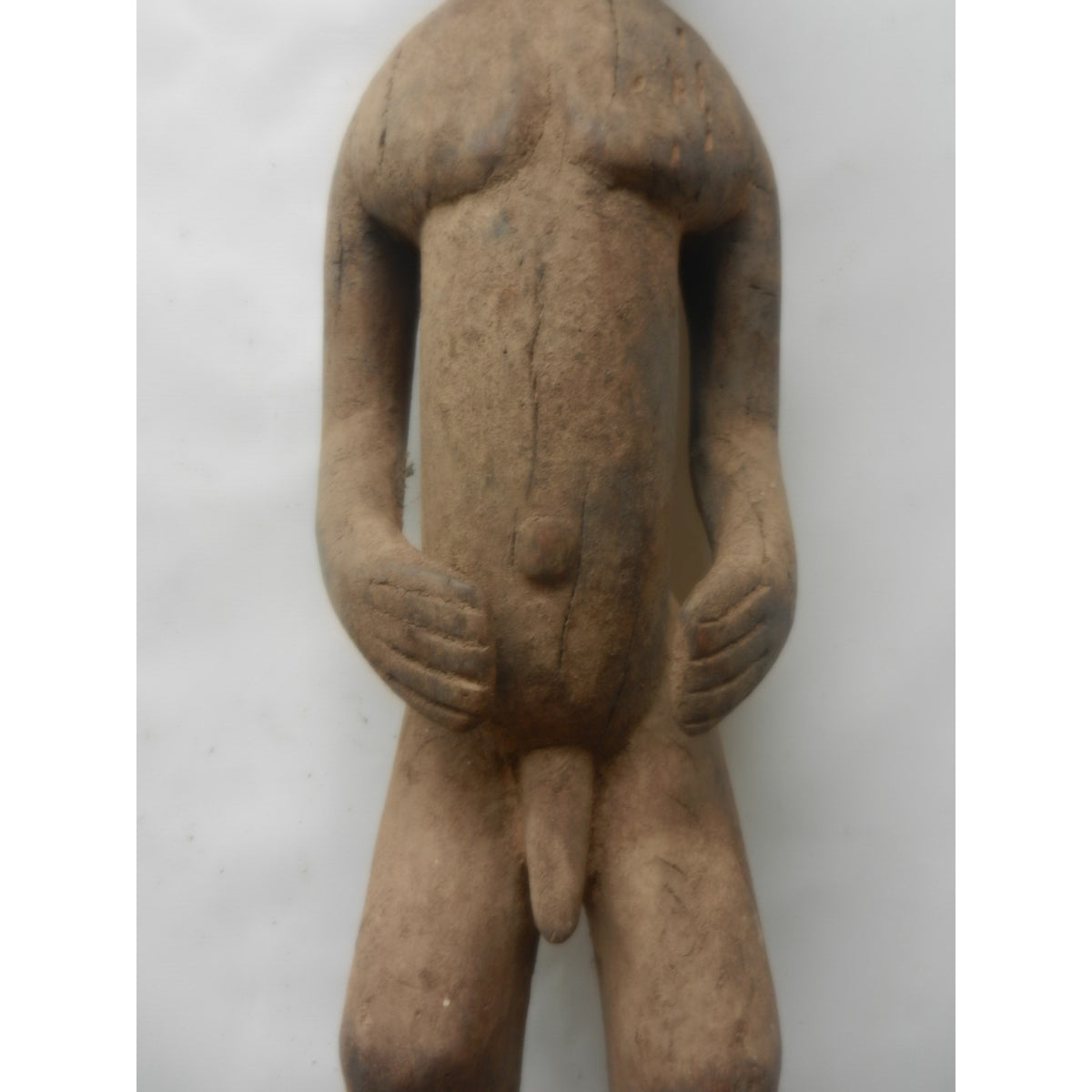 Mossi Fertility Boy Statue — Burkina Faso African Tribal Art
