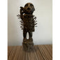 Nkisi Nkondi Nail Figure – Dr Congo Region, Carved Wood With Iron Nails