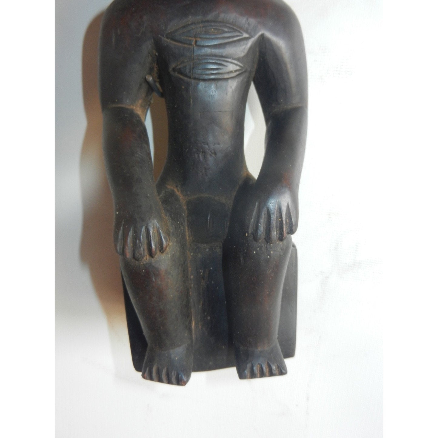 Yaka Old man Wisdom Figure African tribal Art, Congo