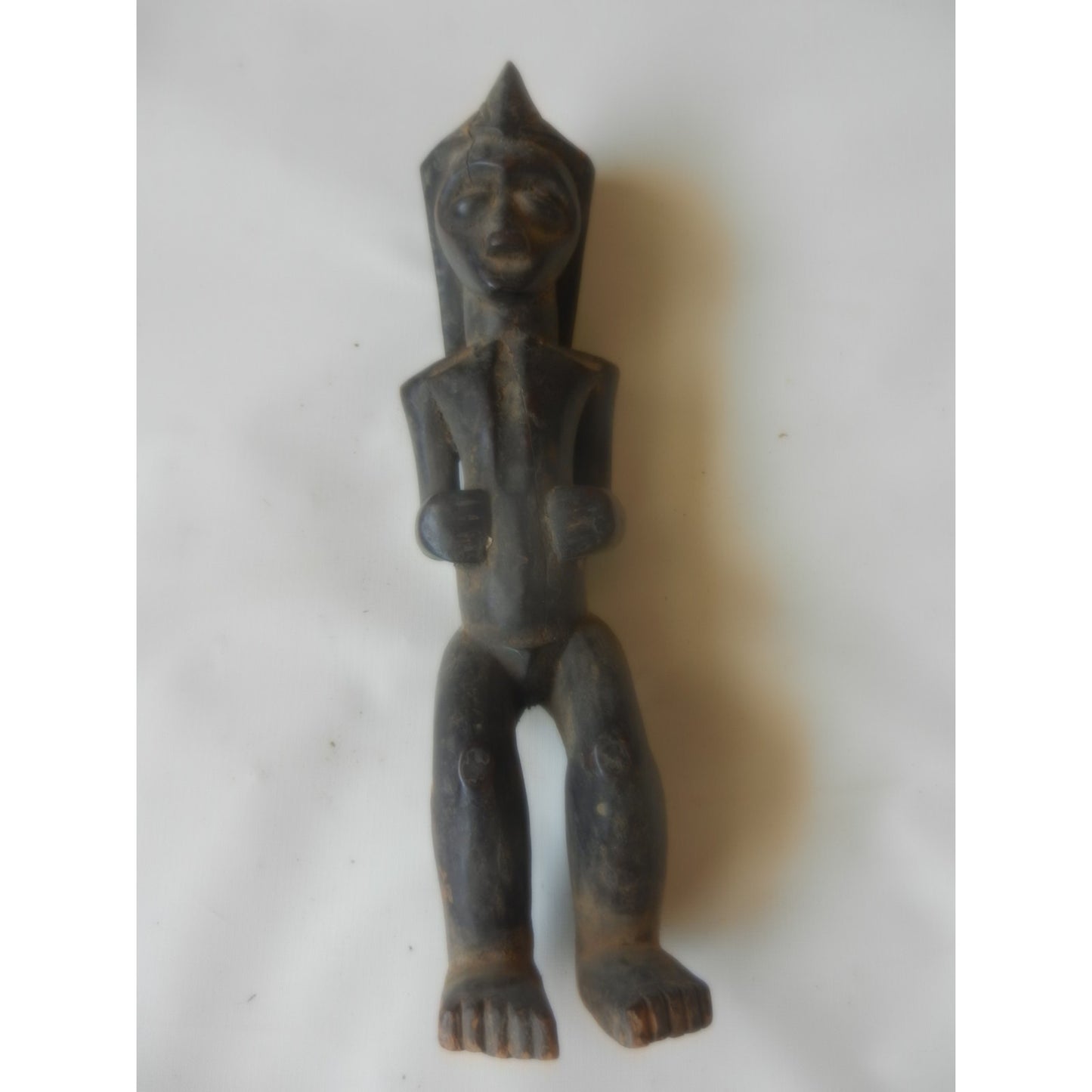 Senufo Carved Wooden Crown Figure (Côte d'Ivoire)