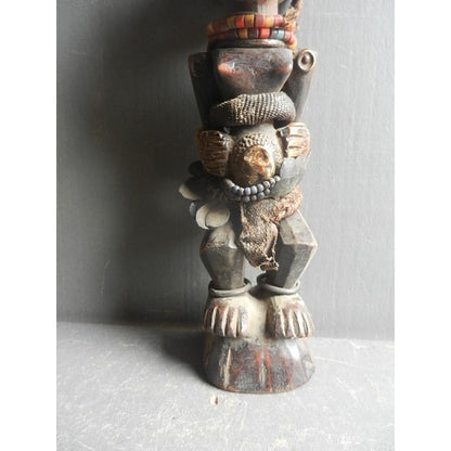 Original Pende Fetish Statue - DR Congo - Tribal Art