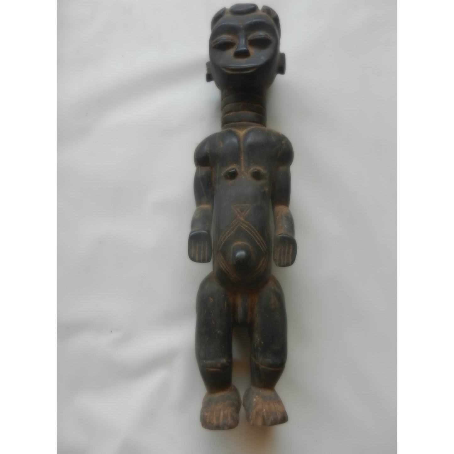 Rare Attie (Atye) Standing Figure – Lagoon Peoples, Ivory Coast
