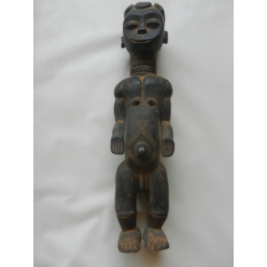 Rare Attie (Atye) Standing Figure – Lagoon Peoples, Ivory Coast