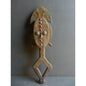 Bakota Reliquary African Tribal Art Wood and bronze