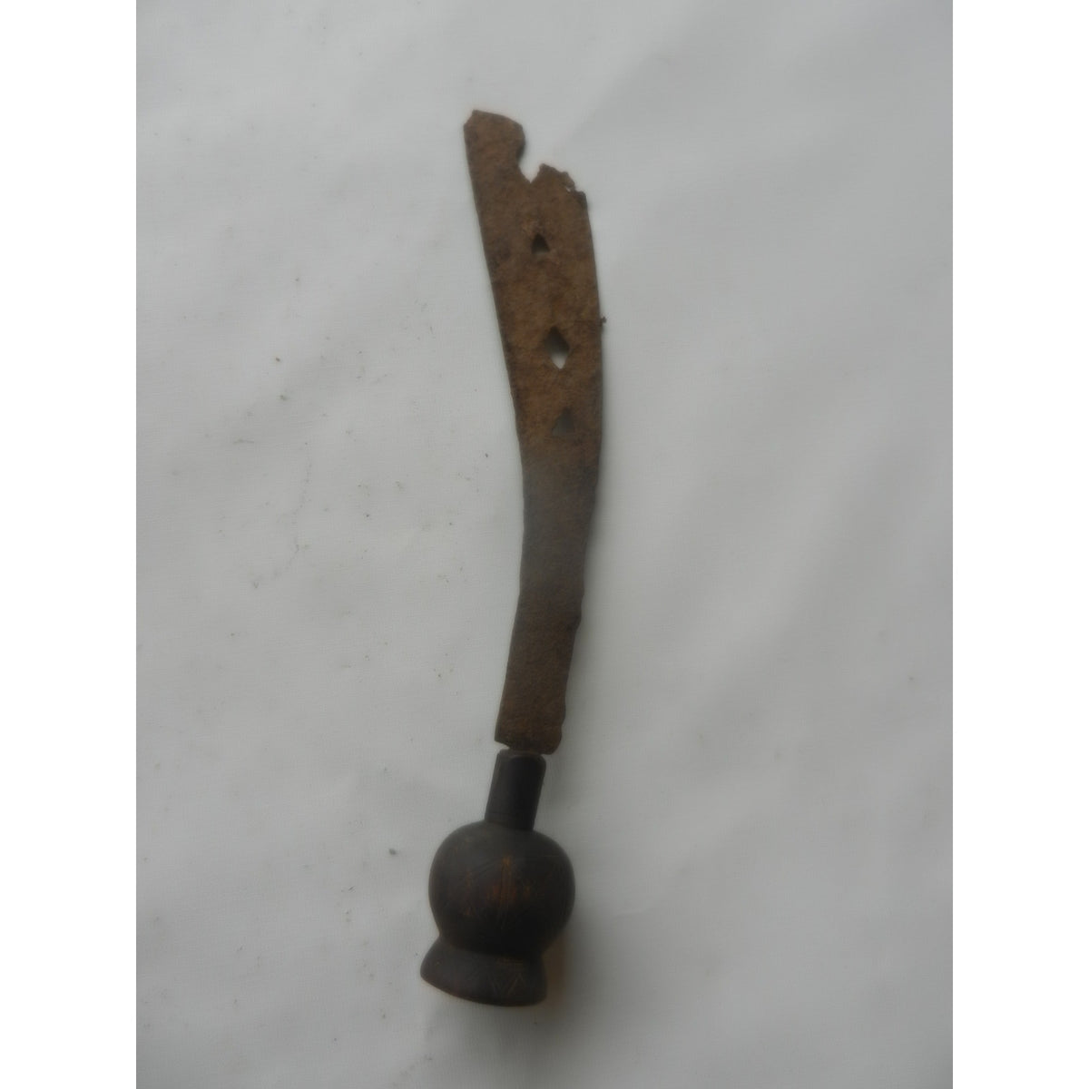 Ancient Akan-Style Ceremonial Sword (Afena) — Ghana / Côte D'Ivoire