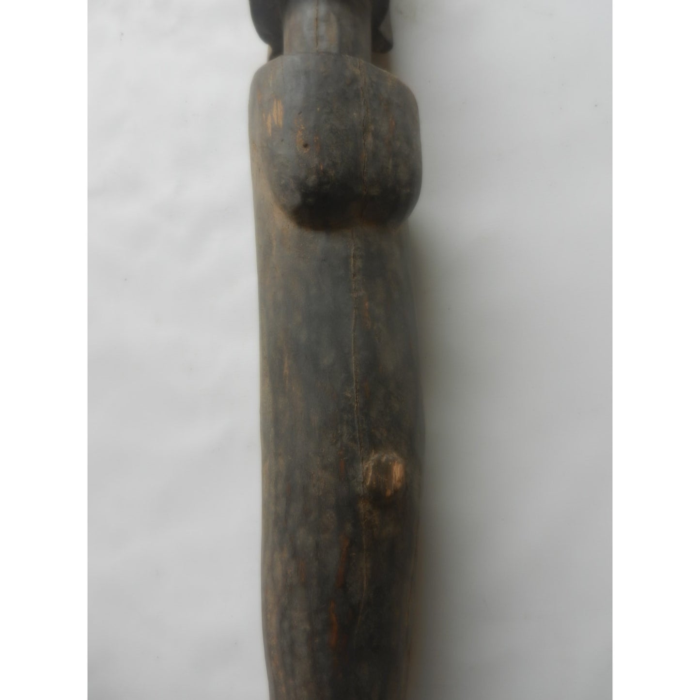 Mossi Biiga Figure – Burkina Faso, Carved Wood, Large Scale (102 Cm)