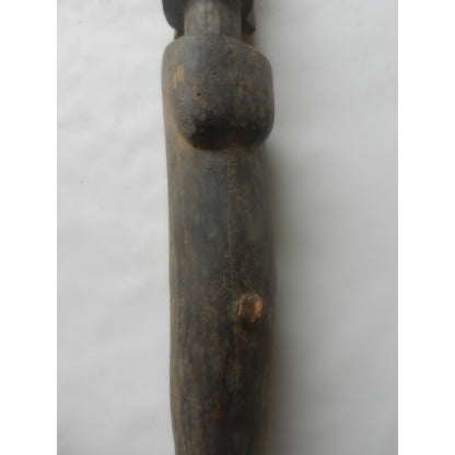 Mossi Biiga Figure – Burkina Faso, Carved Wood, Large Scale (102 Cm)