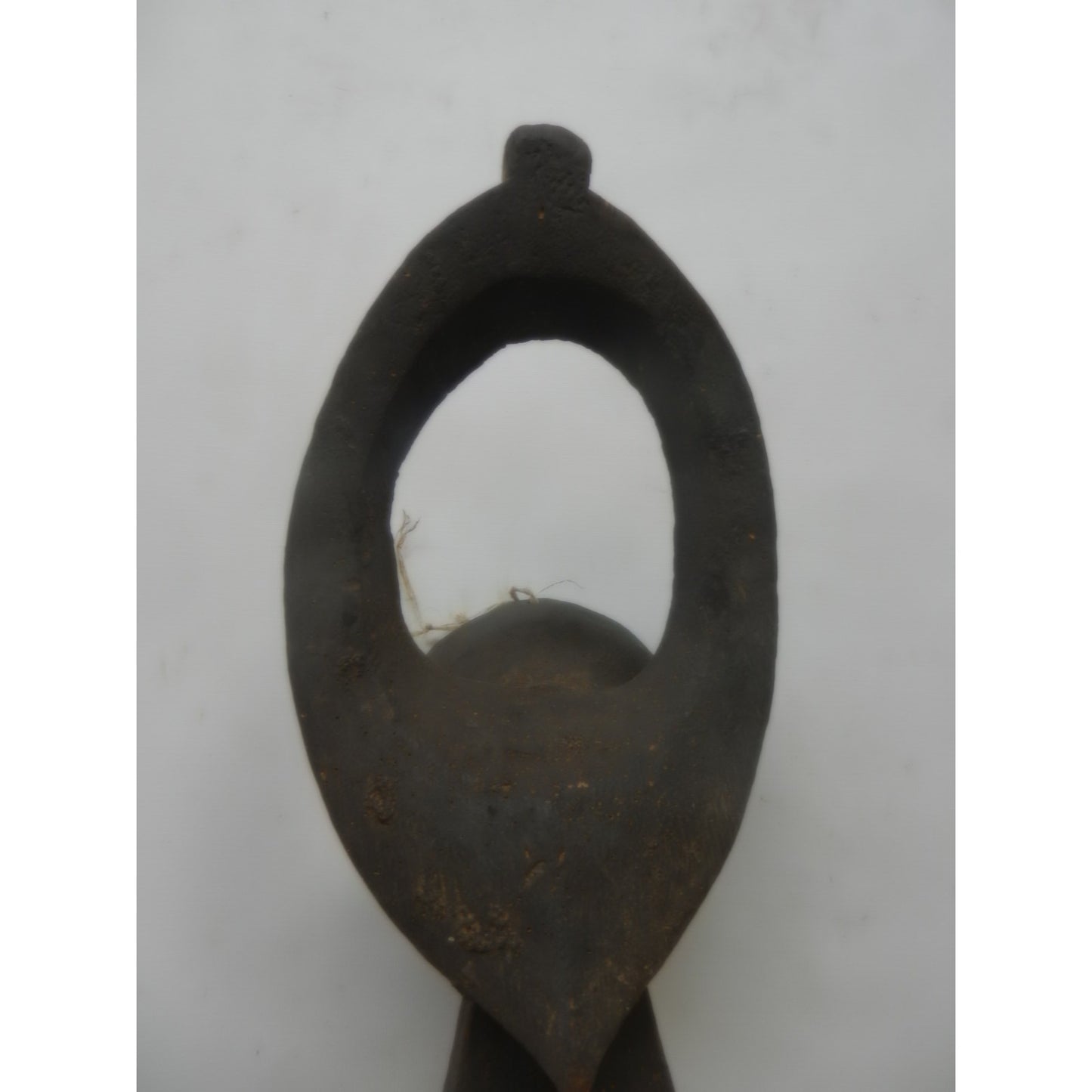 Carved Wood Bird-Form Mask Crest — Bwa/Bobo Peoples, Burkina Faso