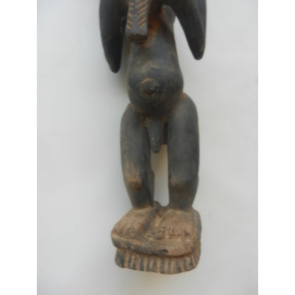 Baule Blolo Bian Standing Figure — Ivory Coast - African tribal art