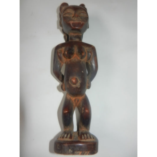 Vintage Chokwe Female Fertility Figure (Angola/Drc)
