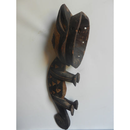 Bwa original Chameleon Mask Burkina Faso African tribal art