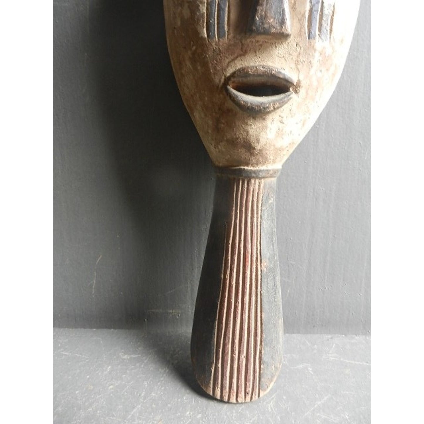 Punu Magnificent Facial Mask - Gabon Tribal African Art