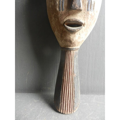 Punu Magnificent Facial Mask - Gabon Tribal African Art